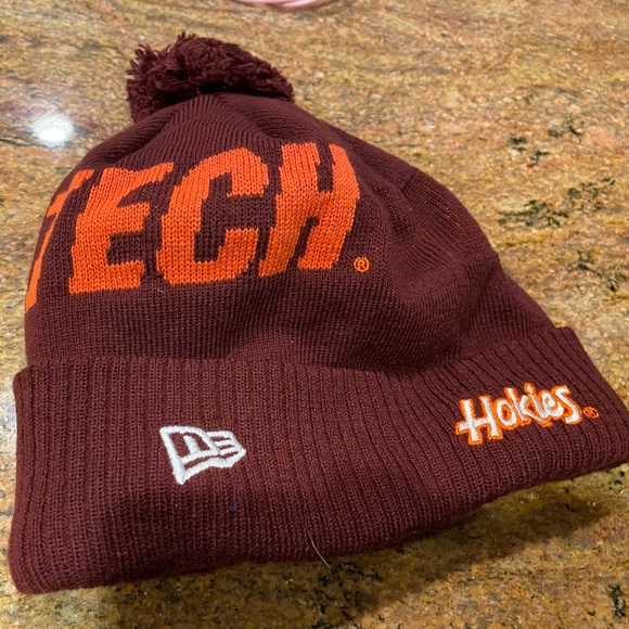 NWOT - Virginia Tech Beanie - Excellent condition. Fleece lined very warm. - Picture 2 of 7